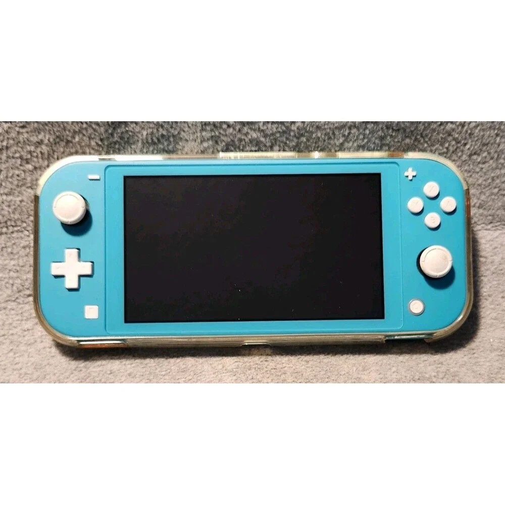 Nintendo Switch Lite 32GB Console - Turquoise With Animal Crossing Case Tested